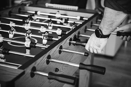 Person Playing Foosball thumbnail