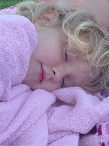 girl sleeping on bed thumbnail