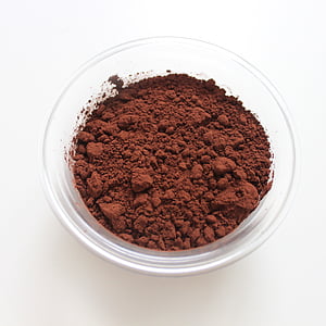 closeup photography of brown powder inside clear cup thumbnail