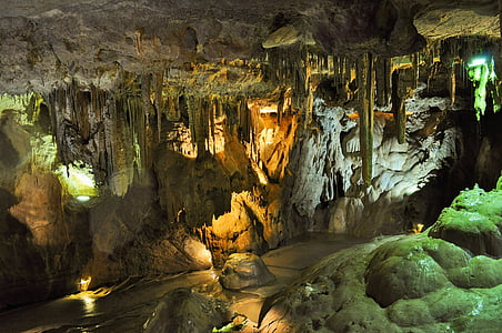 gray rocks inside cave thumbnail