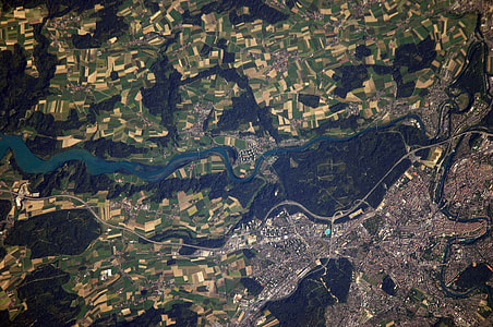 View of Bern of the ISS in Switzerland thumbnail