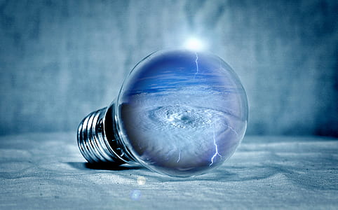 light bulb 3D wallpaper thumbnail