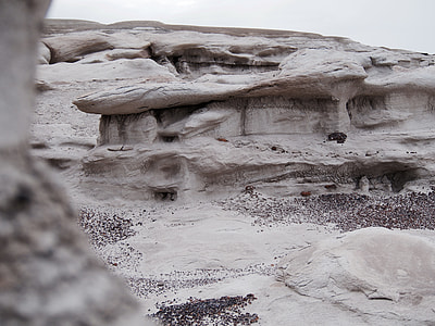 gray rock forms at daytime thumbnail
