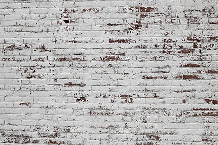 white painted brick wall thumbnail