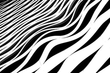 white and black wave graphic art thumbnail