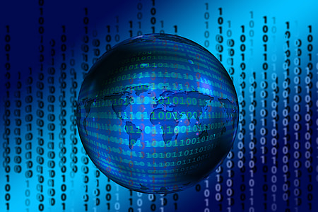 blue ball against blue background thumbnail