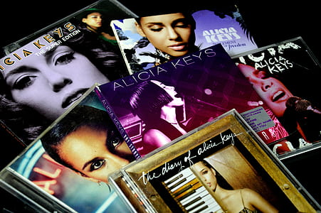 assorted-title CD album cases thumbnail