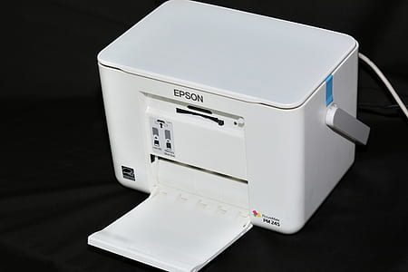 white Epson photo printer thumbnail