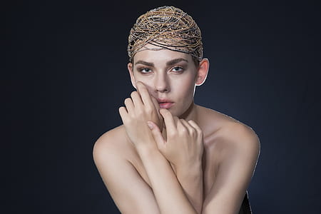 photography of topless woman thumbnail