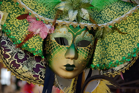 green and gold mask thumbnail