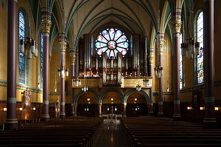 brown and green church during daytime thumbnail