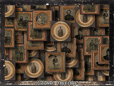 assorted grayscale photo with brown frames thumbnail