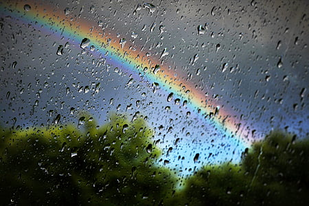 water drops on glass panel thumbnail