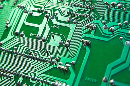 technology, green, microchip, board thumbnail