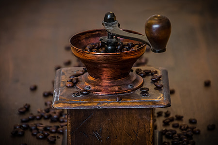 brown coffee manual grinder thumbnail