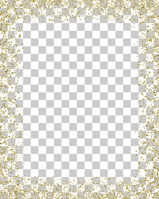 Gold Glitter MIME, Gold color border, brown powder frame PNG clipart