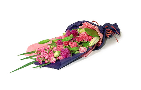 pink roses bouquet thumbnail