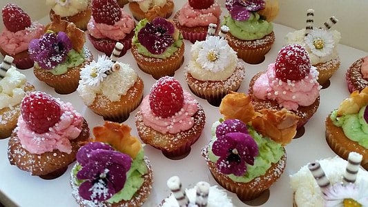 baked pastry lot on white surface thumbnail