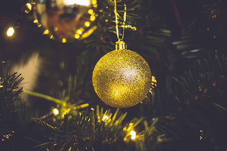 Brown Christmas Bauble thumbnail