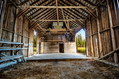 brown wooden barn thumbnail
