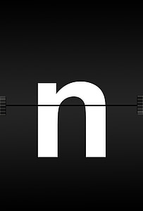 letter n illustration thumbnail
