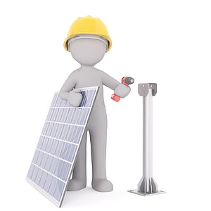 person holding solar panel thumbnail