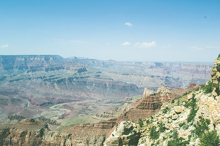 aerial photography of canyon during daytime thumbnail