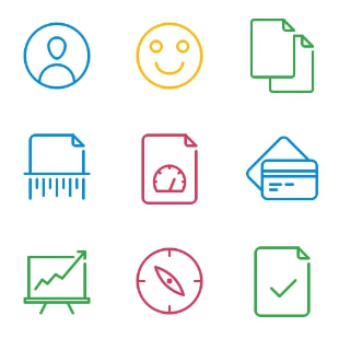 Simpline: Mix svg vector icon sets