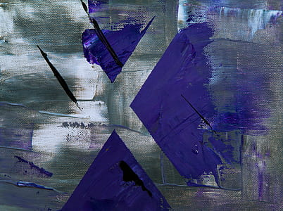 Blue and Grey Paint Brush Stroke thumbnail
