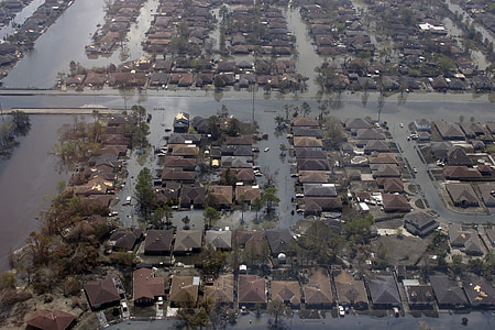 aerial photography of town thumbnail