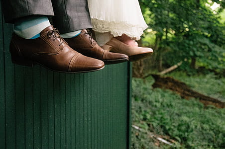 Wedding Day Photo Of Shoes Photo thumbnail