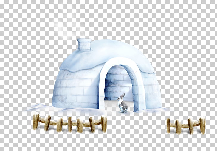 Snowflake Winter Photography, Winter snow house PNG clipart