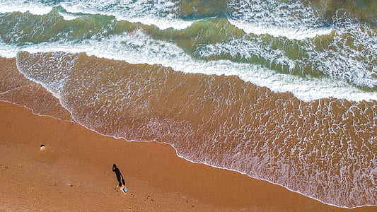 aerial view of body of water thumbnail