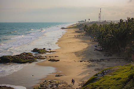 aerial photo of beach during daytime thumbnail