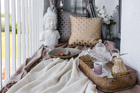 Exotic oriental space - Balcony Decor thumbnail