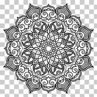 Mandala Coloring book Meditation Pattern, mandala PNG clipart