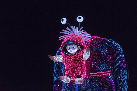 lighted Monsters Inc. Boo mascot thumbnail