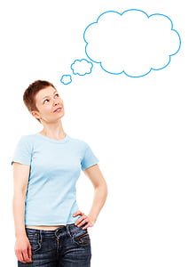 photo of woman in blue shirt thumbnail