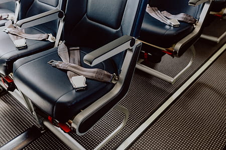Interior of the passenger airplane thumbnail