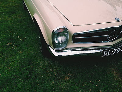 beige Mercedes-Benz car thumbnail