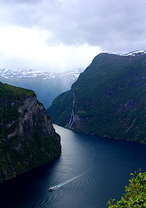 Geiranger Fjord, Panoramic thumbnail