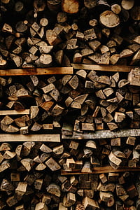 brown firewood lot thumbnail