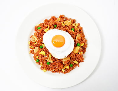 cooked food on white ceramic plate thumbnail