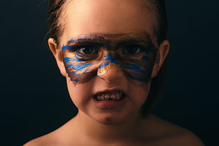 girl with face paint thumbnail