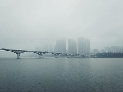 white bridge on lake thumbnail