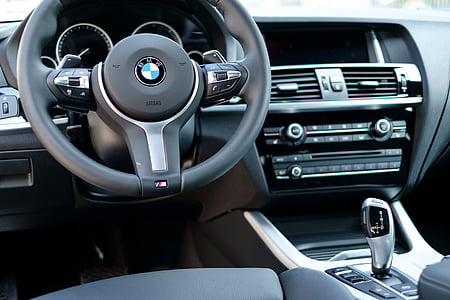 empty gray BMW interior thumbnail