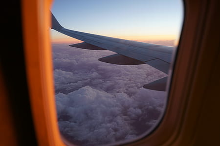 aerial view of white clouds thumbnail