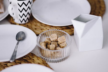 Sweet dessert with coffee thumbnail