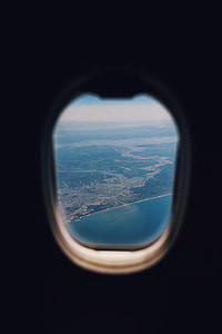 aerial view of land inside plane thumbnail