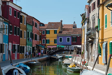 photo of canal between buildings thumbnail
